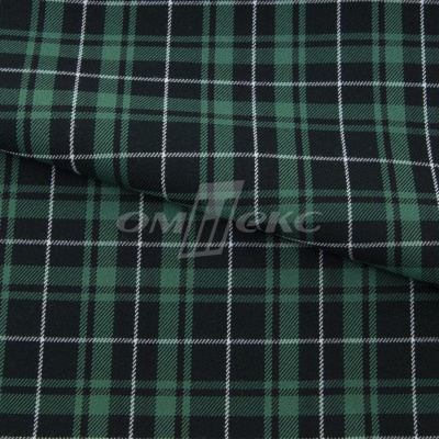 Ткань костюмная Клетка 25577, т.зеленый/зеленый./ч/бел, 230 г/м2, шир.150 см - купить в Владикавказе. Цена 539.74 руб.