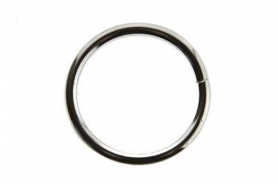 Кольцо металлическое d-3 х 32 мм, цв.-никель - купить в Владикавказе. Цена: 3.92 руб.