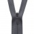 Молния потайная Т3 301, 50 см, хлопок, цвет т.серый - купить в Владикавказе. Цена: 8.62 руб.