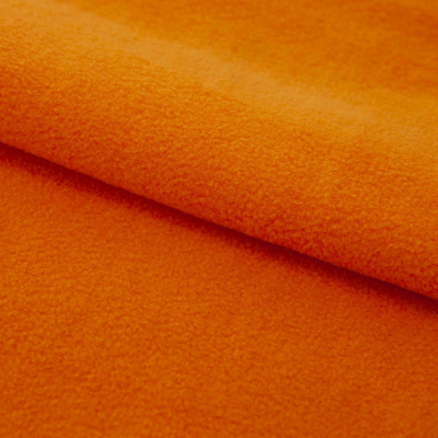 Флис DTY 16-1358, 250 г/м2, шир. 150 см, цвет оранжевый - купить в Владикавказе. Цена 640.46 руб.