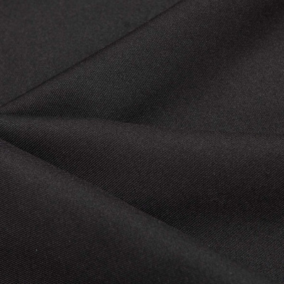 Ткань костюмная 21010 2044, 225 гр/м2, шир.150см, цвет черный - купить в Владикавказе. Цена 390.73 руб.