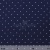 Креп стрейч Амузен, 85 г/м2, 19-3920 (т. синий)/белый мелкий горох, шир.150 см - купить в Владикавказе. Цена 220.50 руб.