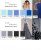 Креп стрейч Амузен 14-4121, 85 гр/м2, шир.150см, цвет голубой - купить в Владикавказе. Цена 194.07 руб.
