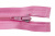Спиральная молния Т5 513, 40 см, автомат, цвет св.розовый - купить в Владикавказе. Цена: 13.17 руб.