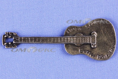 Декоративный элемент для творчества из металла "Гитара"  - купить в Владикавказе. Цена: 19.99 руб.