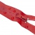 Молния водонепроницаемая PVC Т-7, 90 см, разъемная, цвет (820) красный - купить в Владикавказе. Цена: 61.18 руб.
