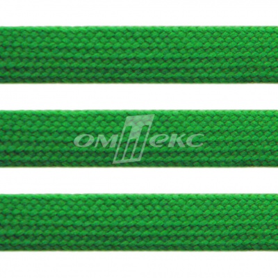 Шнур 15мм плоский (100+/-1м) №16 зеленый - купить в Владикавказе. Цена: 10.21 руб.