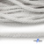 Шнур плетеный d-6 мм круглый, 70% хлопок 30% полиэстер, уп.90+/-1 м, цв.1076-белый - купить в Владикавказе. Цена: 588 руб.