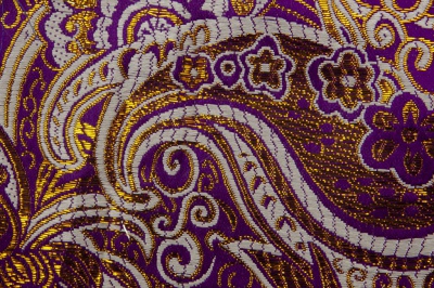 Ткань костюмная жаккард №9, 140 гр/м2, шир.150см, цвет фиолет - купить в Владикавказе. Цена 387.20 руб.