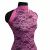 Кружевное полотно стрейч XD-WINE, 100 гр/м2, шир.150см, цвет розовый - купить в Владикавказе. Цена 1 851.10 руб.