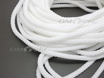 Шнур 1с35 4 мм крупное плетение 200 м белый - купить в Владикавказе. Цена: 1.10 руб.
