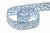 Тесьма кружевная 0621-1346А, шир. 13 мм/уп. 20+/-1 м, цвет 132-голубой - купить в Владикавказе. Цена: 569.26 руб.