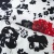 Плательная ткань "Фламенко" 22.1, 80 гр/м2, шир.150 см, принт растительный - купить в Владикавказе. Цена 239.03 руб.