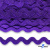 Тесьма вьюнчик 0381-0050, 5 мм/упак.33+/-1м, цвет 9530-фиолетовый - купить в Владикавказе. Цена: 107.26 руб.