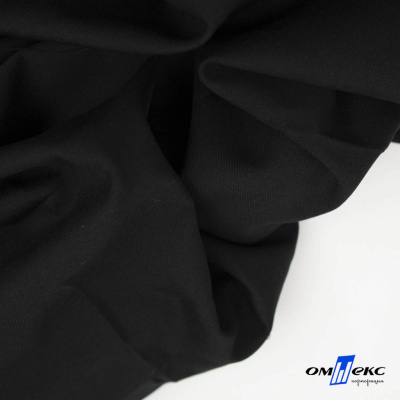 Ткань костюмная "Матте" 80% P, 16% R, 4% S, 170 г/м2, шир.150 см, цв-черный #1 - купить в Владикавказе. Цена 372.90 руб.
