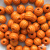 0309-Бусины деревянные "ОмТекс", 16 мм, упак.50+/-3шт, цв.003-оранжевый - купить в Владикавказе. Цена: 62.22 руб.