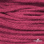 Шнур плетеный d-6 мм, 70% хлопок 30% полиэстер, уп.90+/-1 м, цв.1068-фуксия - купить в Владикавказе. Цена: 588 руб.