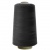 Швейные нитки (армированные) 28S/2, нам. 2 500 м, цвет чёрный - купить в Владикавказе. Цена: 139.91 руб.