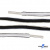 Шнурки #4-27, круглые 130 см, двухцветные (черно/белый) - купить в Владикавказе. Цена: 47.04 руб.