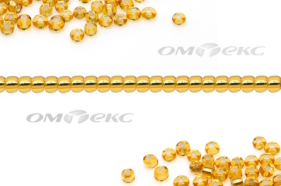 Бисер (SL) 11/0 ( упак.100 гр) цв.22 - золото - купить в Владикавказе. Цена: 53.34 руб.