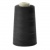 Нитки швейные 100% полиэстер 40/2, (3200 ярд), первый сорт, черные - купить в Владикавказе. Цена: 86.79 руб.
