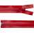 Молния водонепроницаемая PVC Т-7, 60 см, разъемная, цвет (820) красный - купить в Владикавказе. Цена: 49.39 руб.