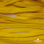 Шнур плетеный (плоский) d-12 мм, (уп.90+/-1м), 100% полиэстер, цв.269 - жёлтый - купить в Владикавказе. Цена: 8.62 руб.