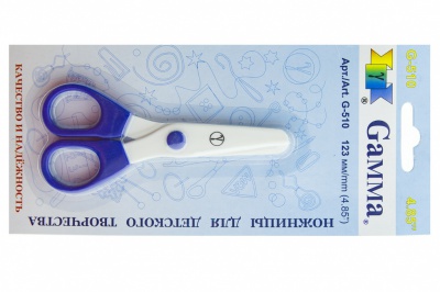 Ножницы G-510 детские 123 мм - купить в Владикавказе. Цена: 137.45 руб.