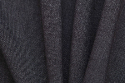 Костюмная ткань с вискозой "Верона", 155 гр/м2, шир.150см, цвет т.серый - купить в Владикавказе. Цена 522.72 руб.
