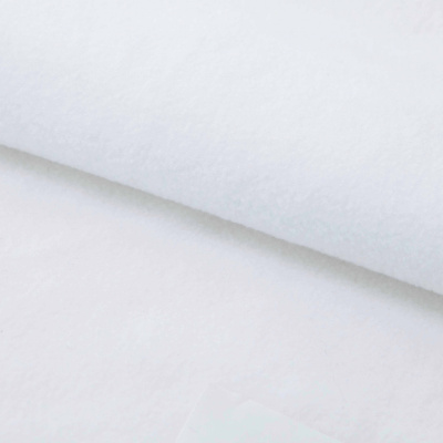 Флис DTY 240 г/м2, White/белый, 150 см (2,77м/кг) - купить в Владикавказе. Цена 640.46 руб.