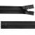Молния водонепроницаемая PVC Т-7, 20 см, неразъемная, цвет чёрный - купить в Владикавказе. Цена: 21.56 руб.