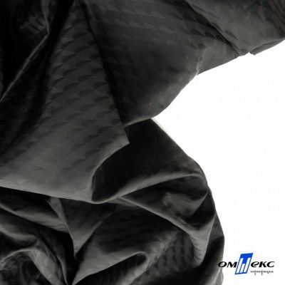 Ткань подкладочная Жаккард PV2416932, 93г/м2, 145 см,черный - купить в Владикавказе. Цена 241.46 руб.
