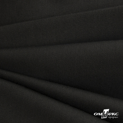 Костюмная ткань с вискозой "Диана", 260 гр/м2, шир.150см, цвет чёрный - купить в Владикавказе. Цена 434.07 руб.