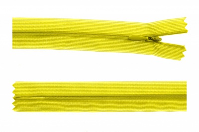 Молния потайная Т3 131, 20 см, капрон, цвет жёлтый - купить в Владикавказе. Цена: 5.12 руб.