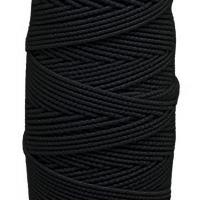 Нитка - резинка Спандекс 25 м (уп-10шт)-чёрные - купить в Владикавказе. Цена: 36.02 руб.