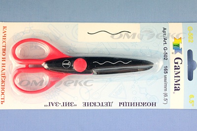 Ножницы G-502 детские 165 мм - купить в Владикавказе. Цена: 292.21 руб.