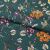 Плательная ткань "Фламенко" 6.1, 80 гр/м2, шир.150 см, принт растительный - купить в Владикавказе. Цена 241.49 руб.