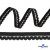 Лента эластичная вязаная (резинка бельевая), #3832, шир.13 мм, цв.чёрная - купить в Владикавказе. Цена: 10.49 руб.
