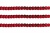 Пайетки "ОмТекс" на нитях, SILVER-BASE, 6 мм С / упак.73+/-1м, цв. 3 - красный - купить в Владикавказе. Цена: 468.37 руб.