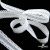 Резинка бельевая ажурная #6185, шир.16 мм, цв.белый - купить в Владикавказе. Цена: 13.72 руб.