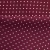 Креп стрейч Амузен, 85 г/м2, 19-2024 (темный рубин)/белый мелкий горох, шир.150 см - купить в Владикавказе. Цена 220.50 руб.