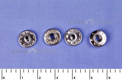 Кнопки металл Ф-12,5 (1440 +/-20 шт) "альфа" никель с рисунком - купить в Владикавказе. Цена: 2 853.69 руб.