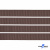 Репсовая лента 005, шир. 6 мм/уп. 50+/-1 м, цвет коричневый - купить в Владикавказе. Цена: 88.45 руб.