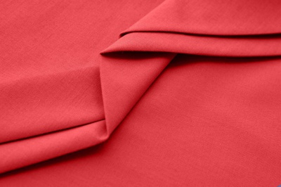 Ткань сорочечная стрейч 18-1651, 115 гр/м2, шир.150см, цвет коралл - купить в Владикавказе. Цена 285.04 руб.