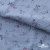 Ткань Муслин принт, 100% хлопок, 125 гр/м2, шир. 140 см, #2308 цв. 69 серо-голубой с цветком - купить в Владикавказе. Цена 413.11 руб.