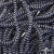 Шнурки #107-16, круглые 130 см, двухцветные цв.серый/чёрный - купить в Владикавказе. Цена: 31.89 руб.