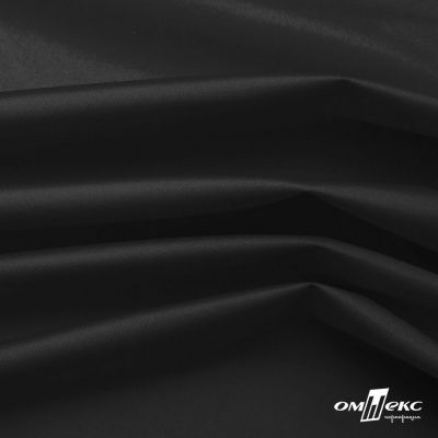 Курточная ткань Дюэл Middle (дюспо), WR PU Milky, Black/Чёрный 80г/м2, шир. 150 см - купить в Владикавказе. Цена 123.45 руб.