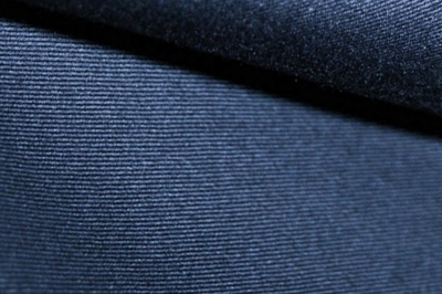 Ткань костюмная 8874/3, цвет темно-синий, 100% полиэфир - купить в Владикавказе. Цена 433.60 руб.