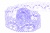 Тесьма кружевная 0621-2063, шир. 40 мм/уп. 20+/-1 м, цвет 107-фиолет - купить в Владикавказе. Цена: 933.93 руб.