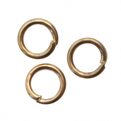 Кольцо  соединительное для бижутерии 4 мм, цв.-золото - купить в Владикавказе. Цена: 0.41 руб.